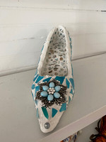 Heirloom Shoe Blue -$125