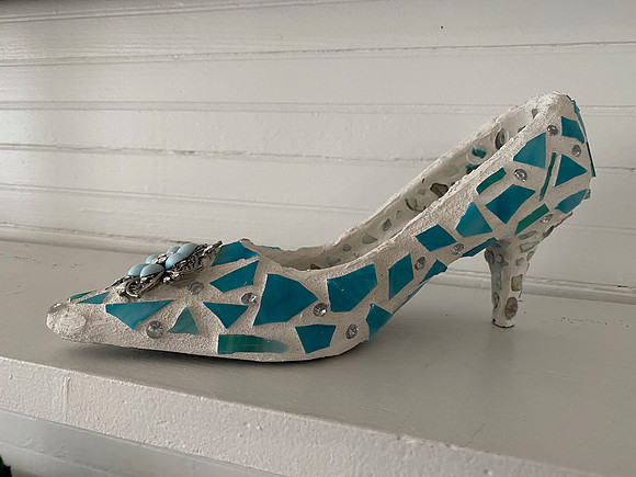 Heirloom Shoe Blue -$150