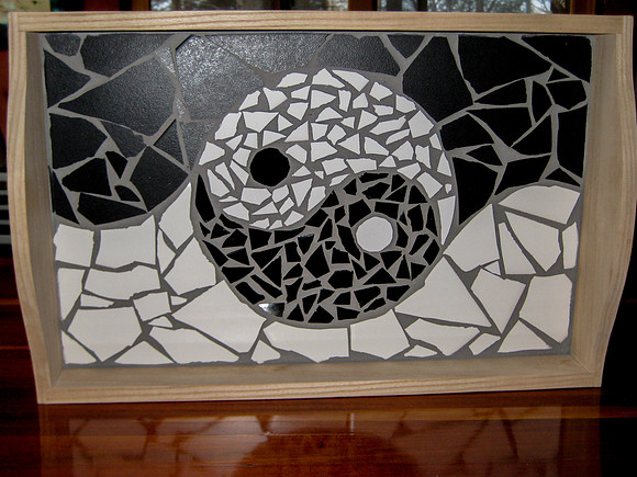 Yin Yang Tray - Sold