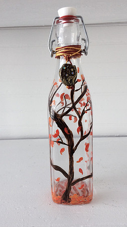 Painted Bottles - $25 SOLD