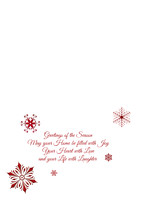 Season Greetings 5x7 Inside